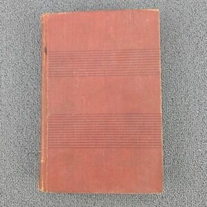 Technical Drawing Book 1947 Macmillan Second Edition Red Vintage Textbook